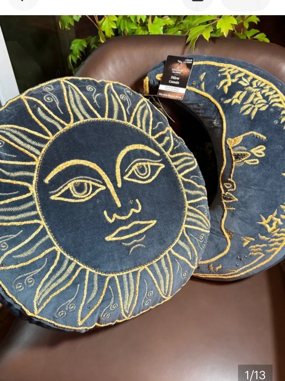 Michaels Bound By Magic Celestial Pyramid Sun Moon Pillows Mirror Whimsical NWT